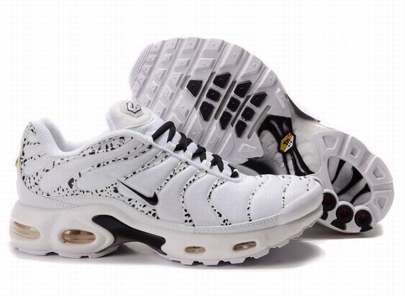 New Men'S Nike Air Max Tn White/Black
